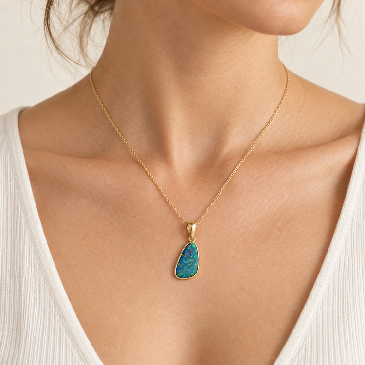 2.07 Carat Opal Pendant