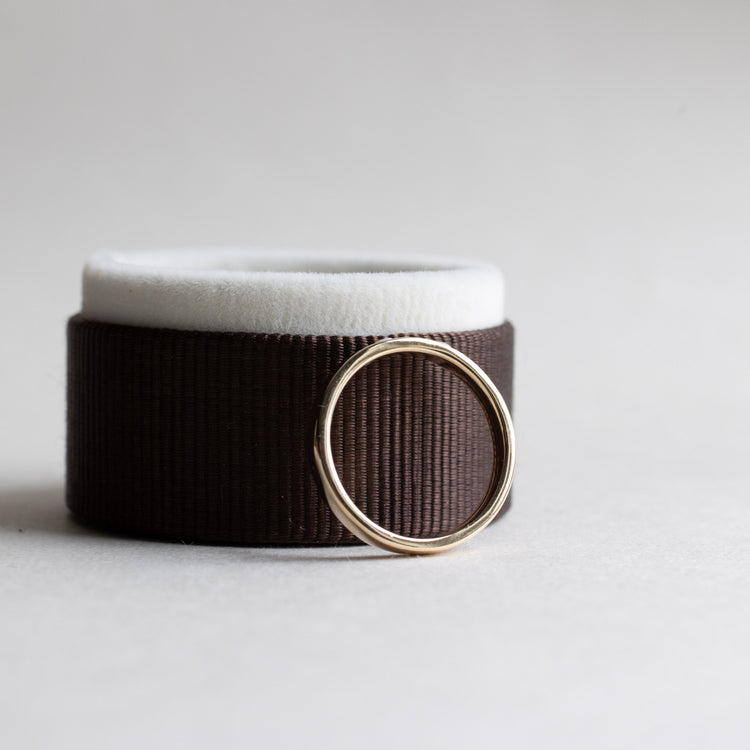 14K 3mm Trio Opal Band