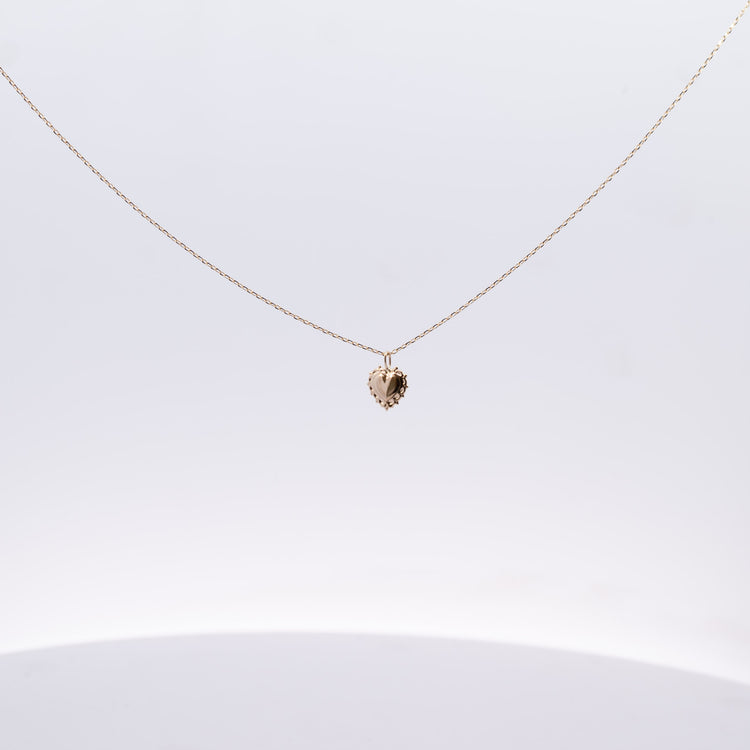 14K Petite Heart Necklace