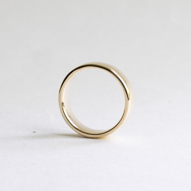 Men's Flat 6mm Wedding Band