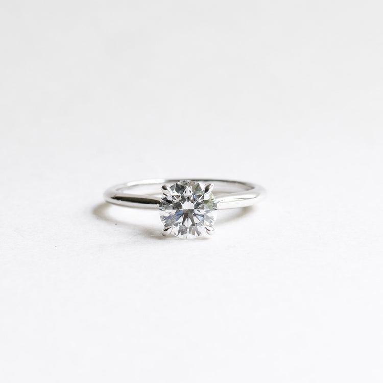 14K 1.25 Carat Lab Diamond Engagement Ring