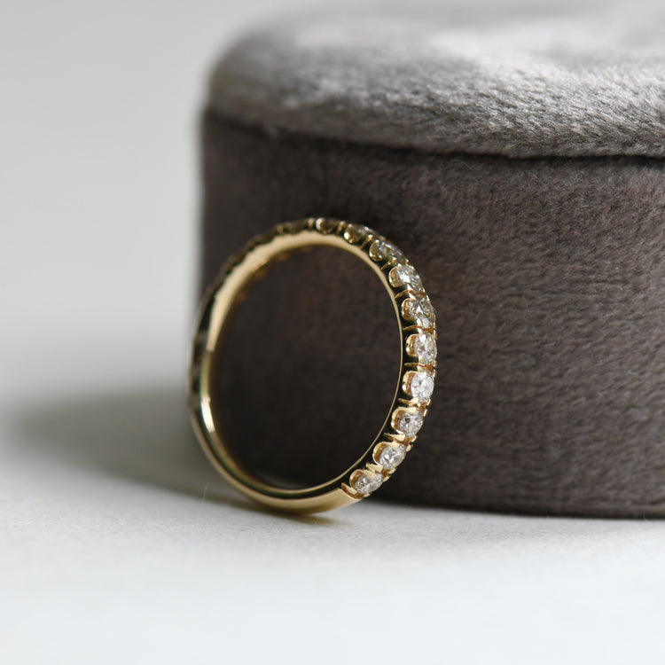 14K 0.75 CTW Diamond Band