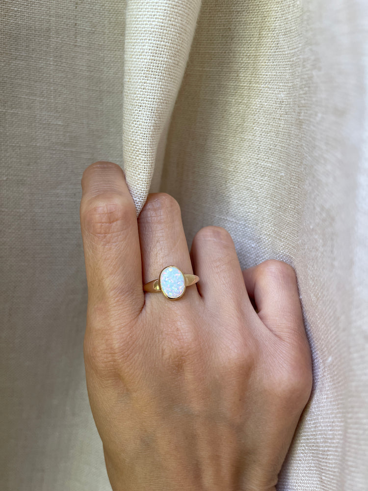 14K Opal Ring