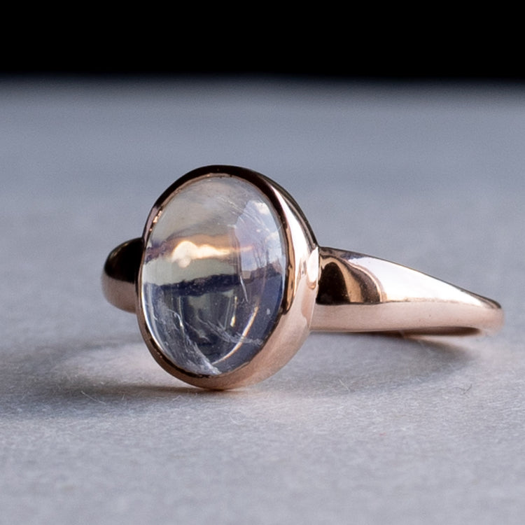 14k Moonstone Ring