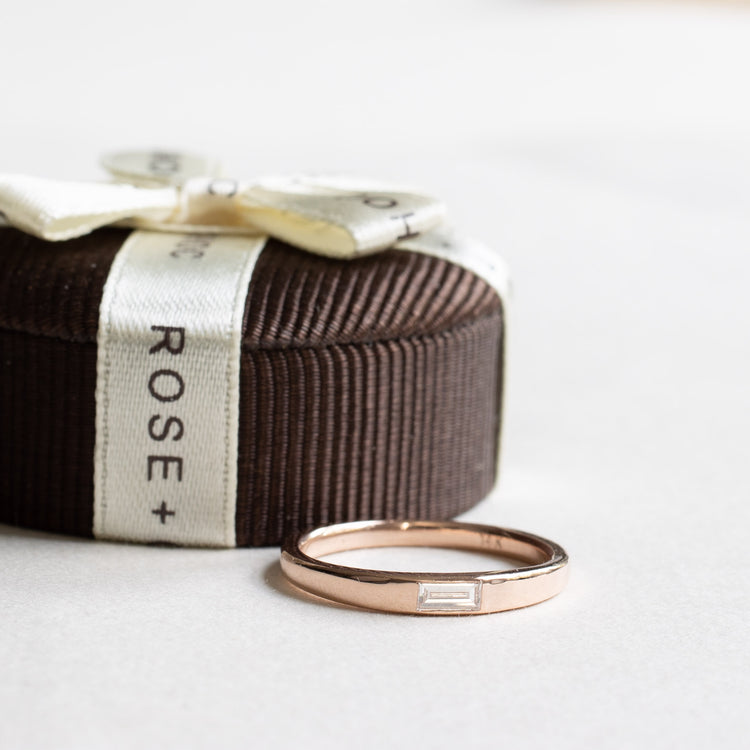 14K Baguette Ring