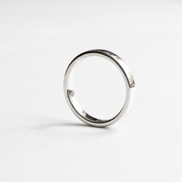 14K Princess Cut Diamond Band