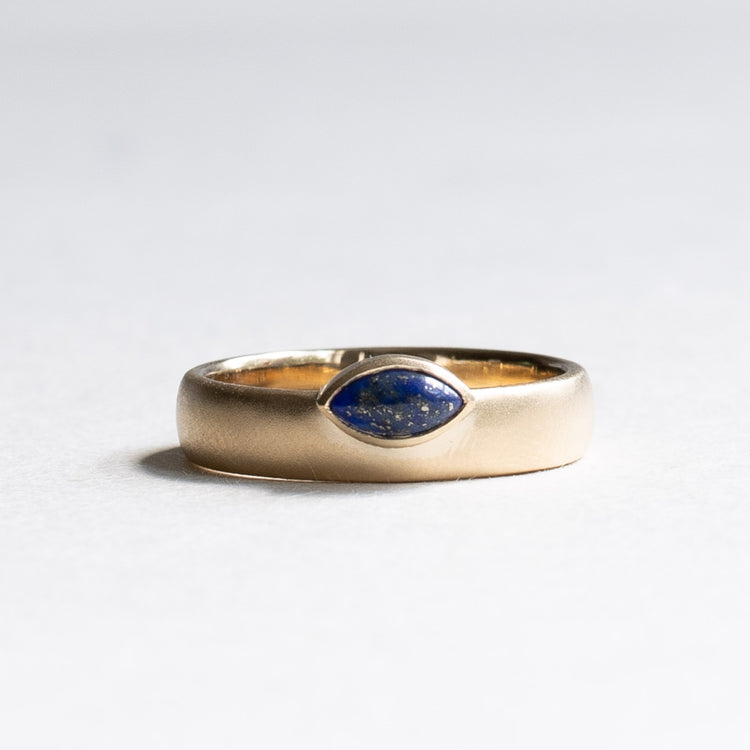 14K Lapis Band