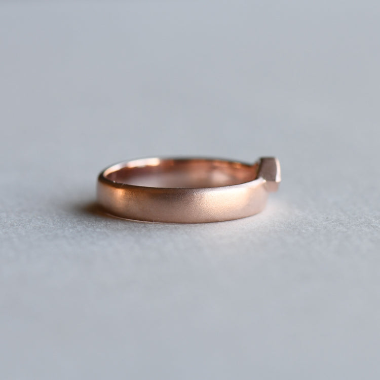 14k Aquamarine Marquise Ring