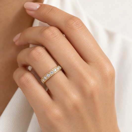 14K 0.36TCW Diamond Anniversary Band