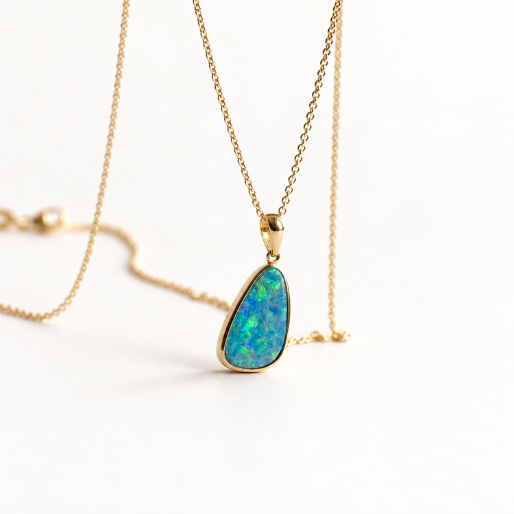 2.5 Carat Opal Pendant