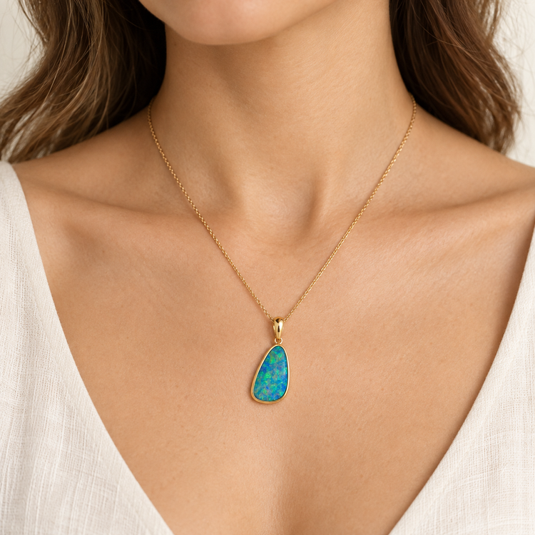 2.5 Carat Opal Pendant