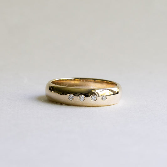 14K 5MM Men's Band