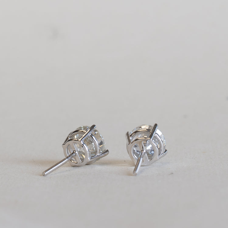 14K 4 CTTW Diamond Studs