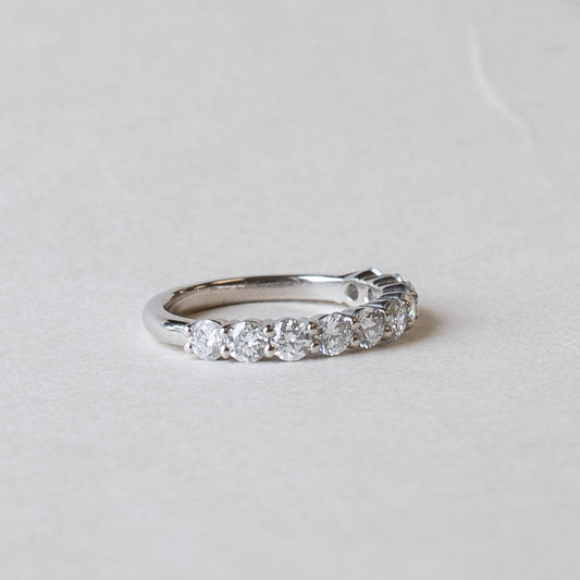 Platinum 2.75mm Round Anniversary Lab Diamond Band
