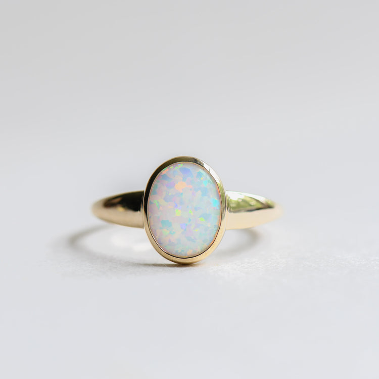 14K Opal Ring