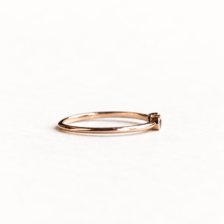 14k Trio Sapphire Ring