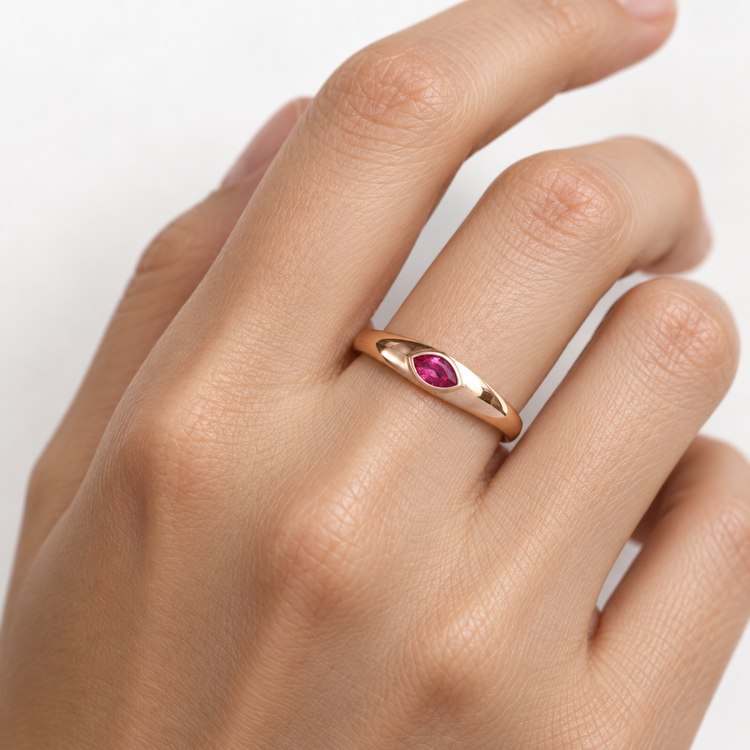 Ruby Signet Ring