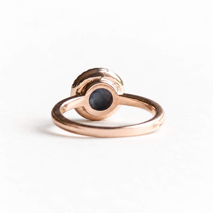 14K Blue Star Sapphire