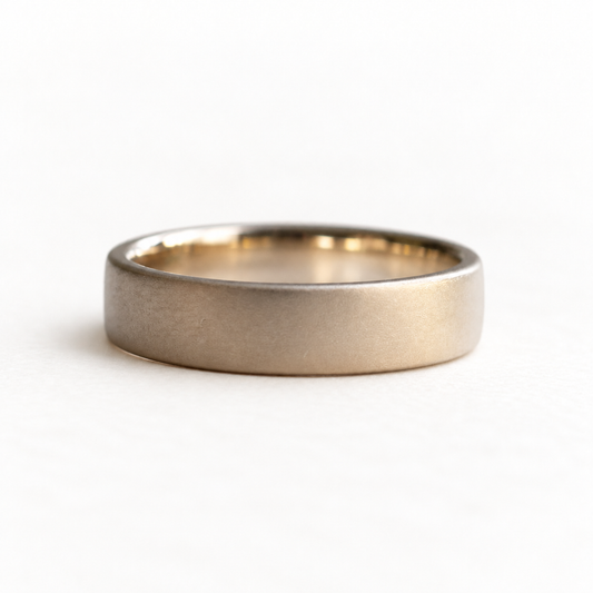 14k Yellow Gold 5mm Flat Band