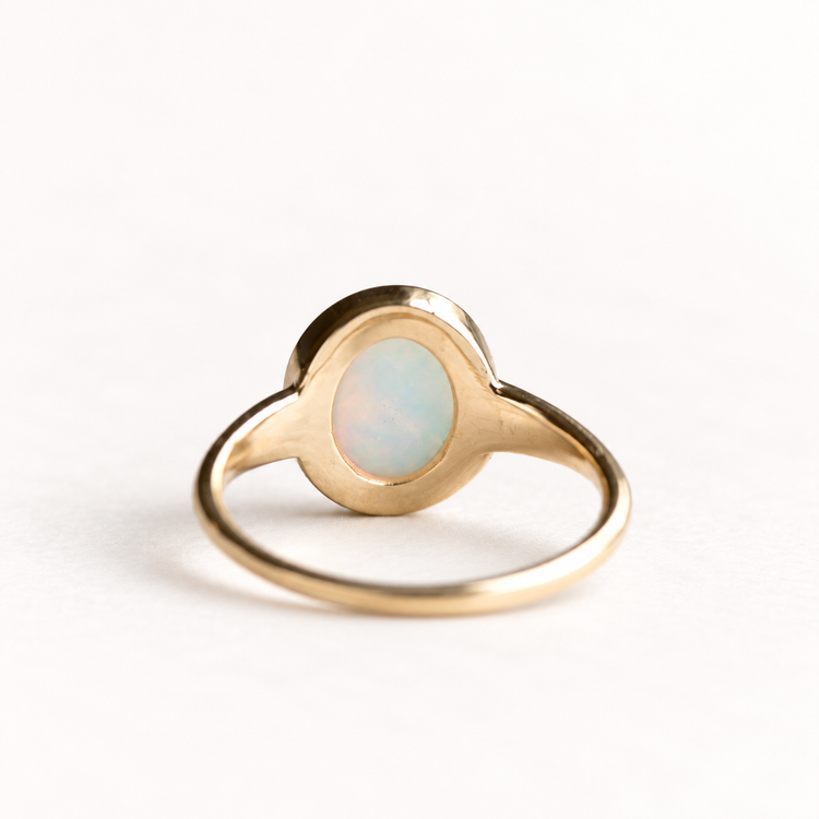 14k Ethiopian Opal Ring