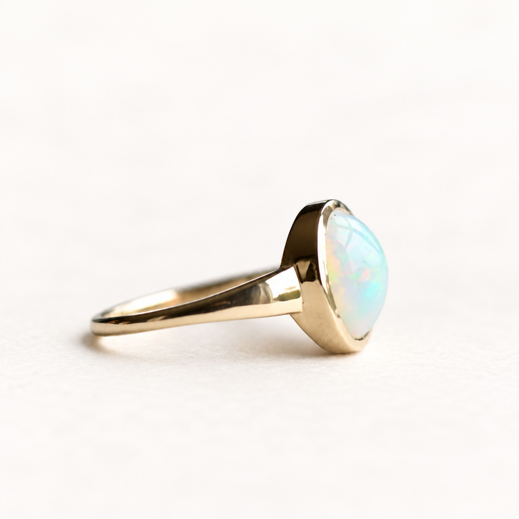 14k Ethiopian Opal Ring