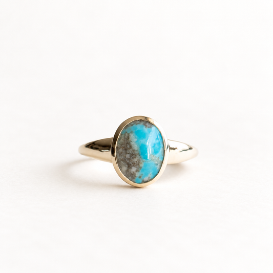 14k Turquoise Ring
