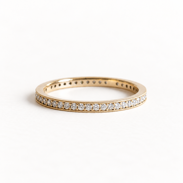 14K 0.4CTTW Diamond Eternity Band