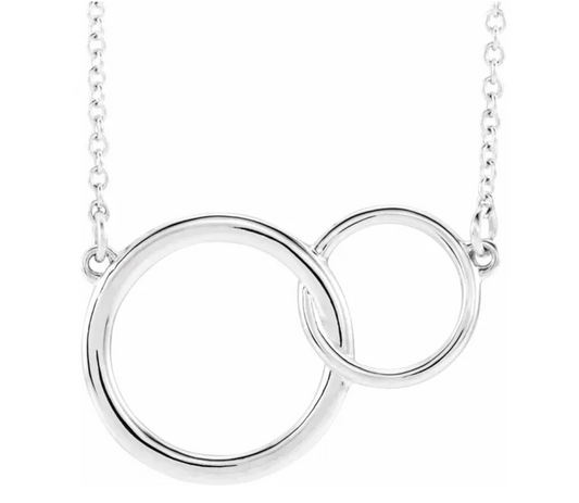 14K Circle Necklace