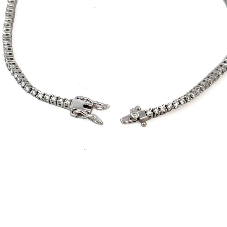 1 cttw Lab Diamond Tennis Bracelet