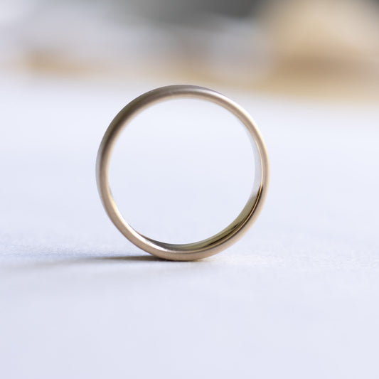 14k Rose Gold 5mm Flat Band