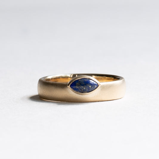14K Lapis Band
