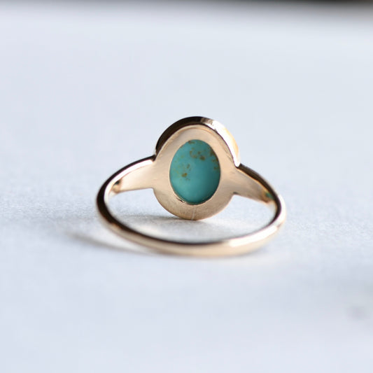 14k Turquoise Ring