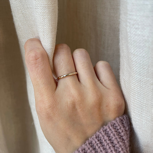14k Starburst Diamond Band
